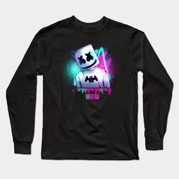 Marshmello glow in the dark hoodie top
